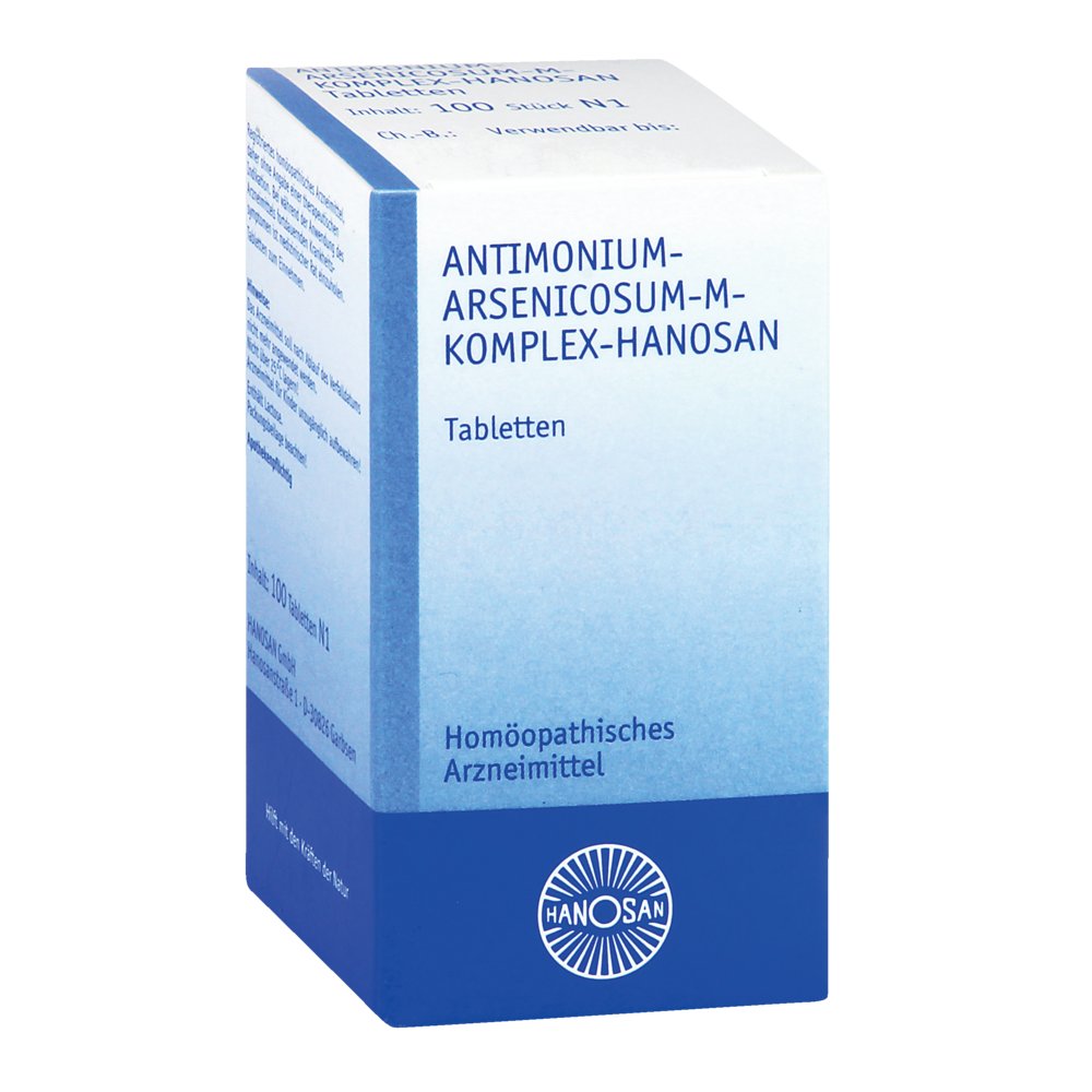 ANTIMONIUM ARSENICOSUM M Komplex Hanosan Tabletten