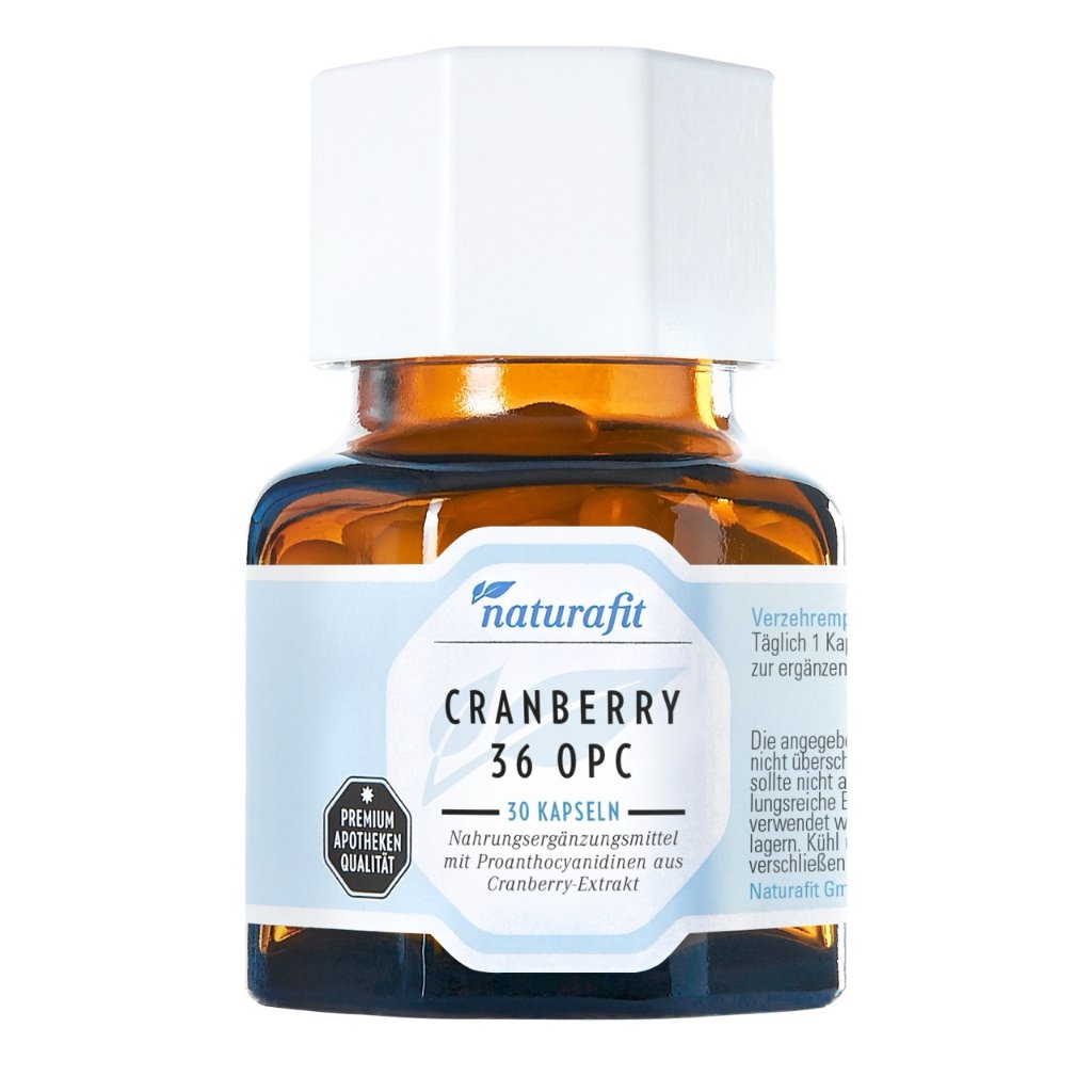 NATURAFIT Cranberry 36 OPC Kapseln
