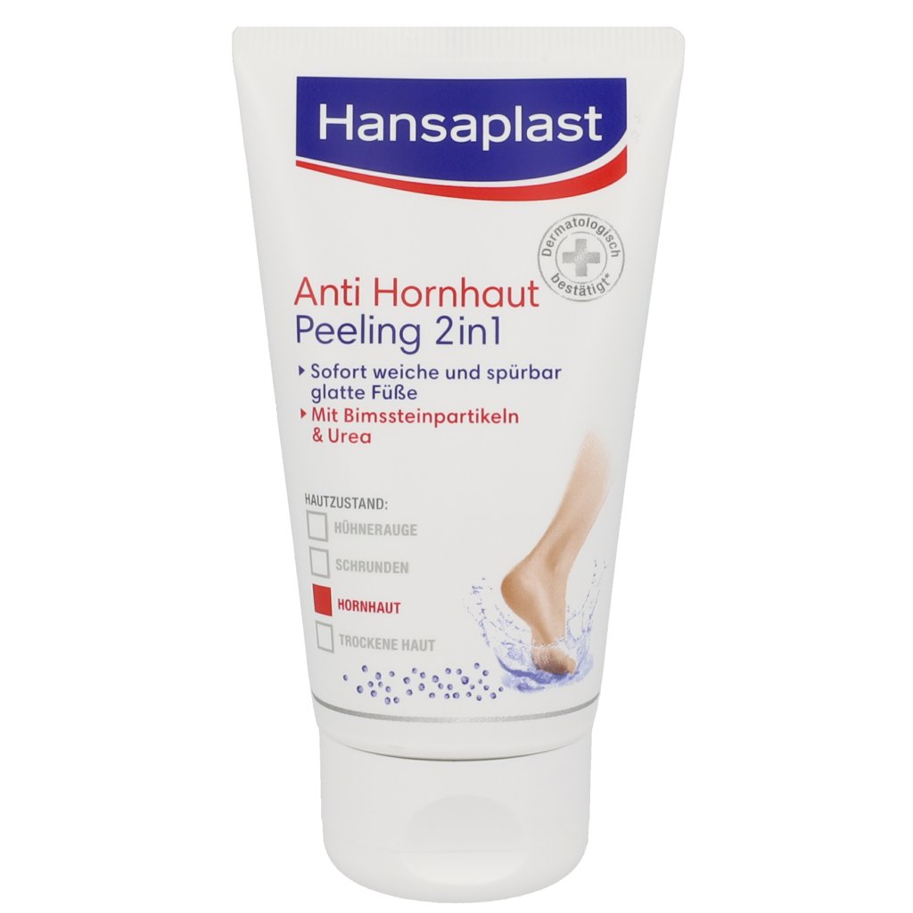 HANSAPLAST Anti-Hornhaut Peeling 2in1 Foot Expert