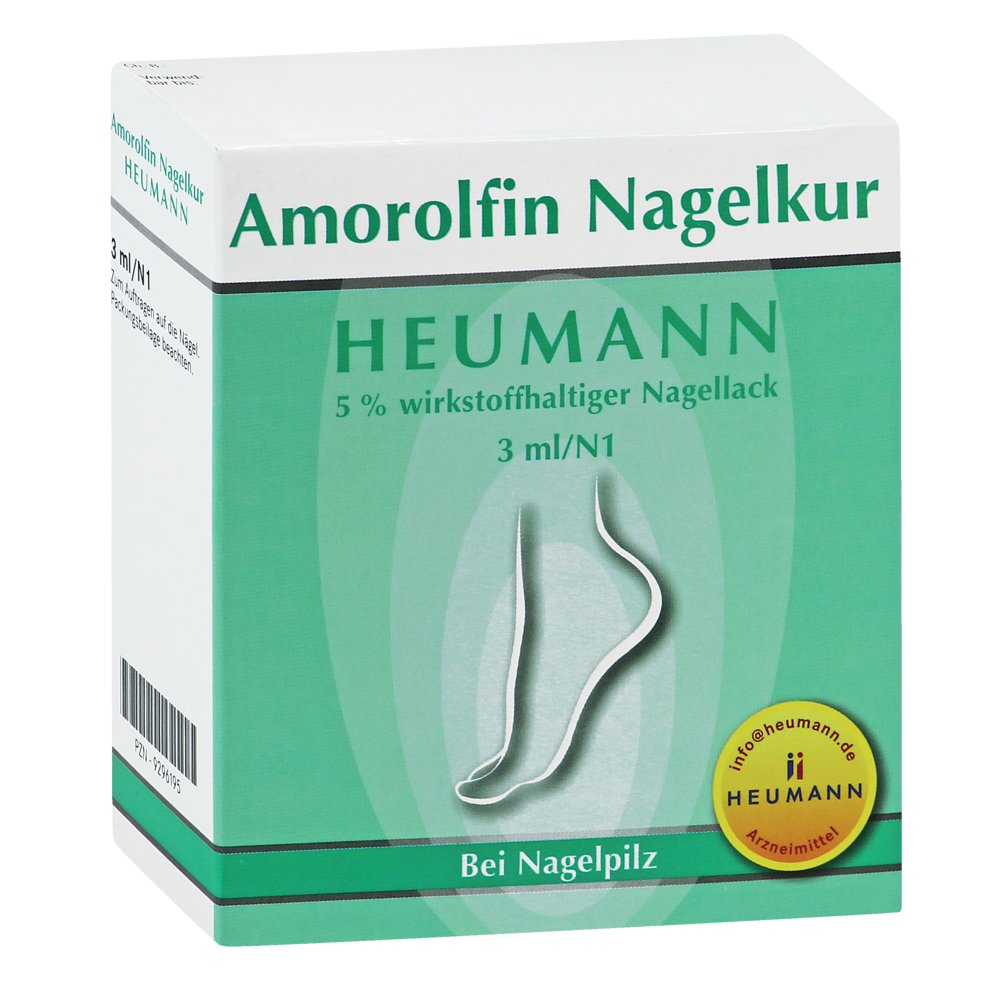 AMOROLFIN Nagelkur Heumann 5% wst.halt.Nagellack