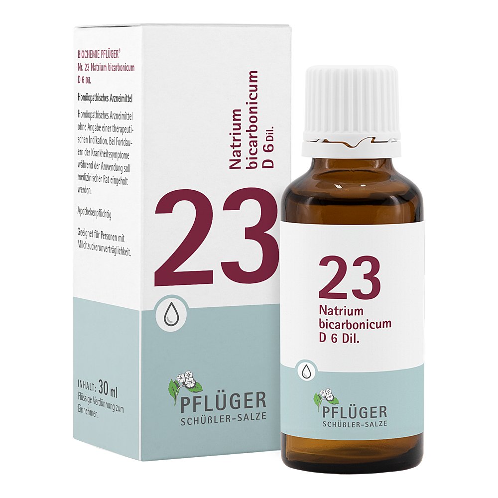 BIOCHEMIE Pflüger 23 Natrium bicarbonicum D 6 Tro.