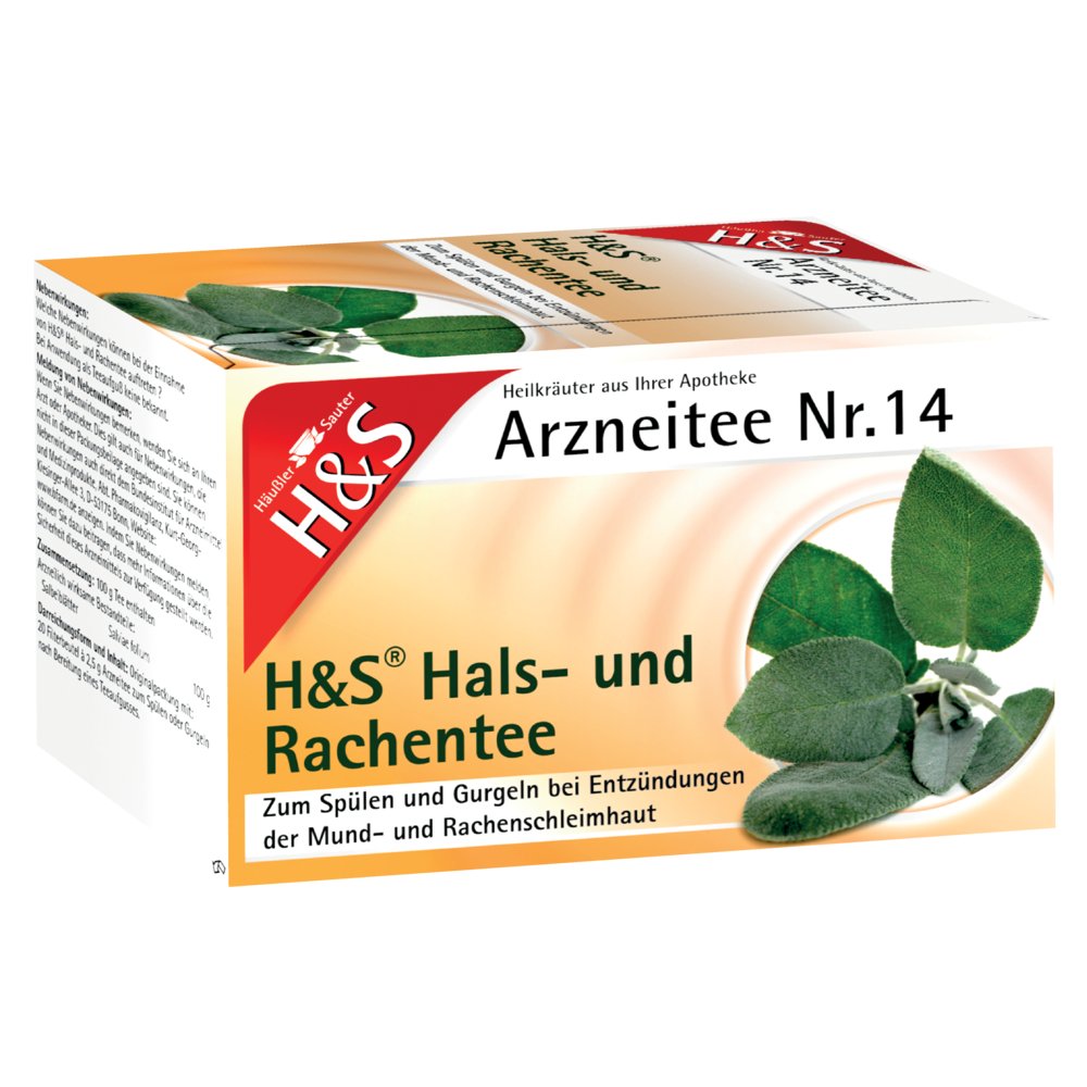 H&S Hals- und Rachentee Filterbeutel