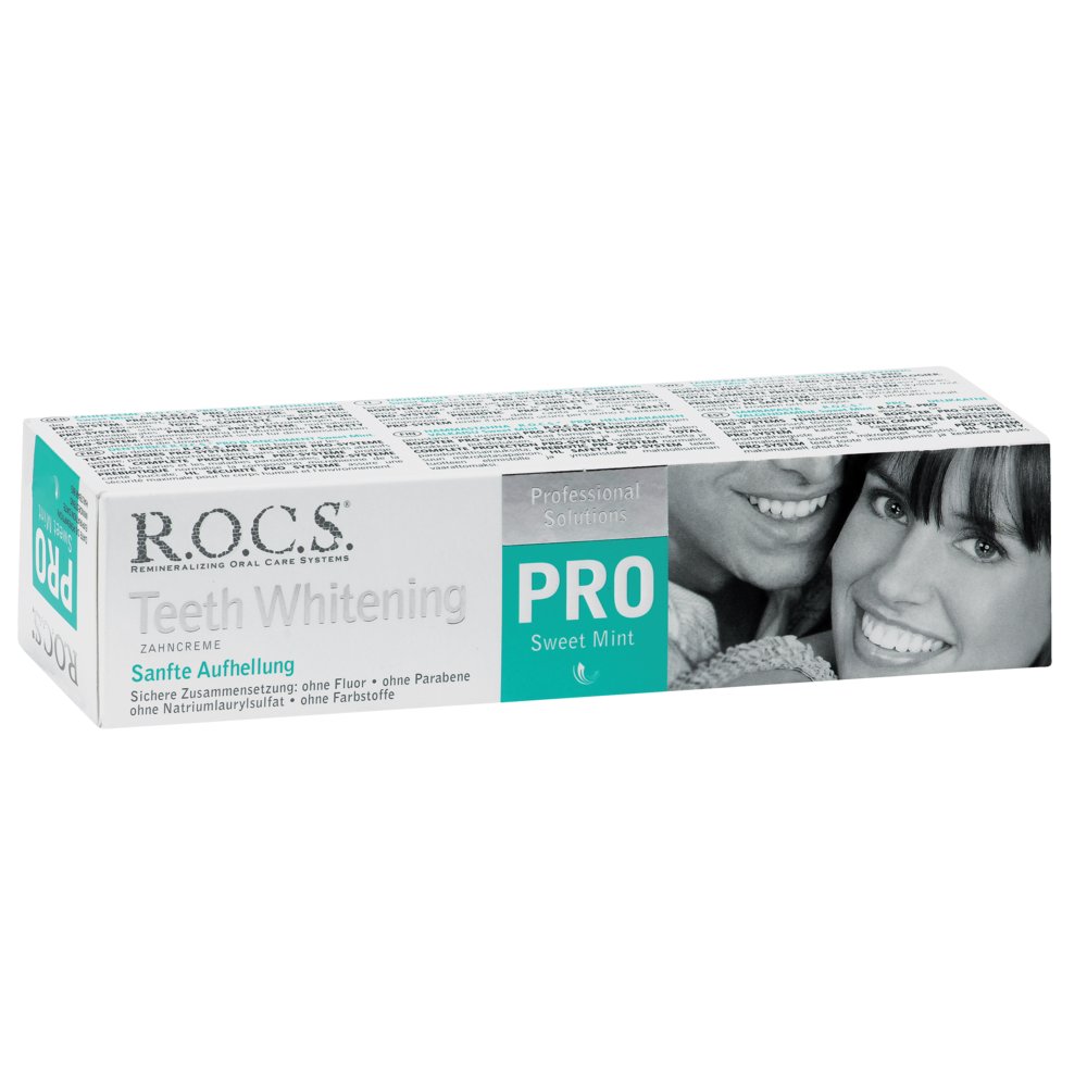 ROCS PRO sanfte Aufhellung sweet mint Zahncreme