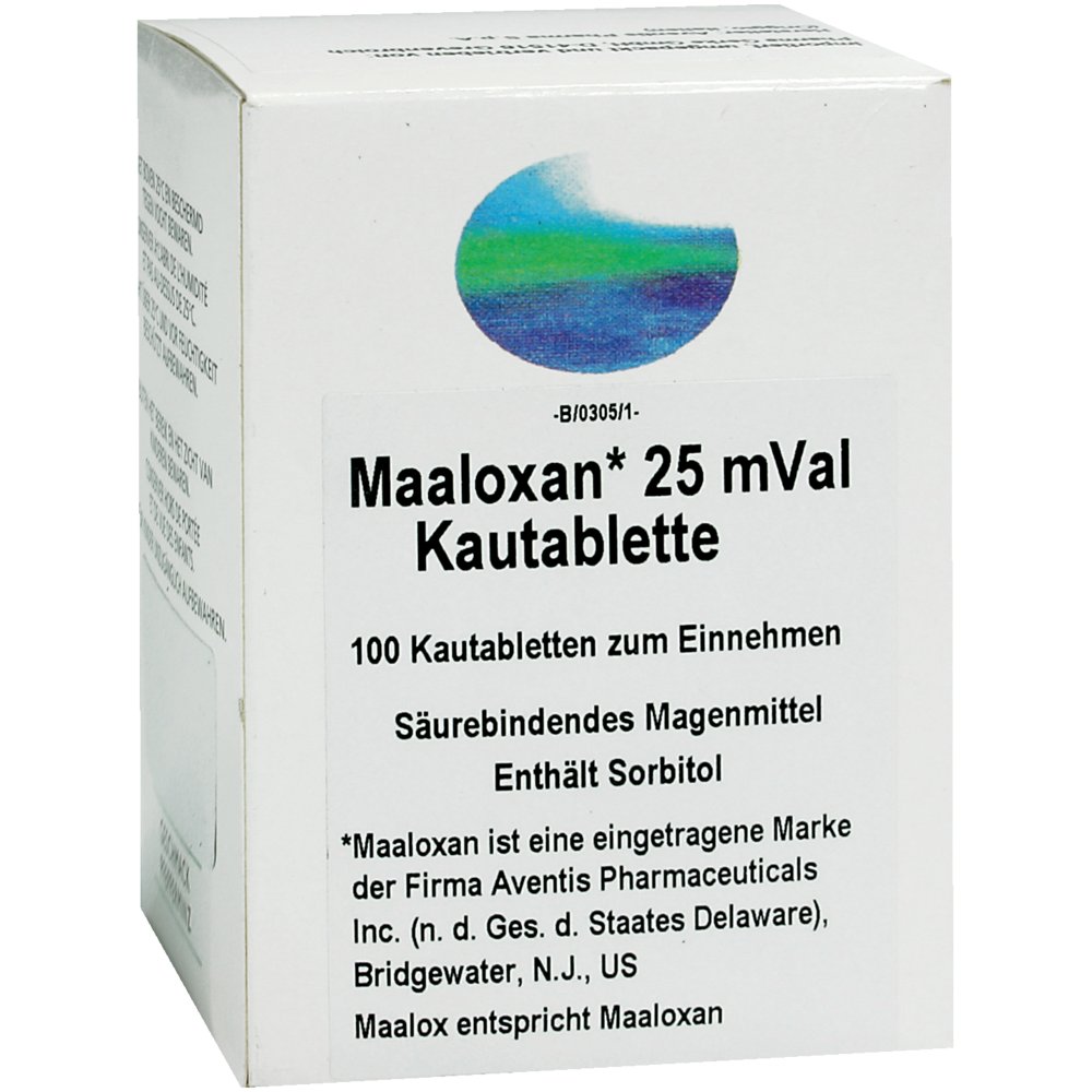 MAALOXAN 25 mVal Kautabletten