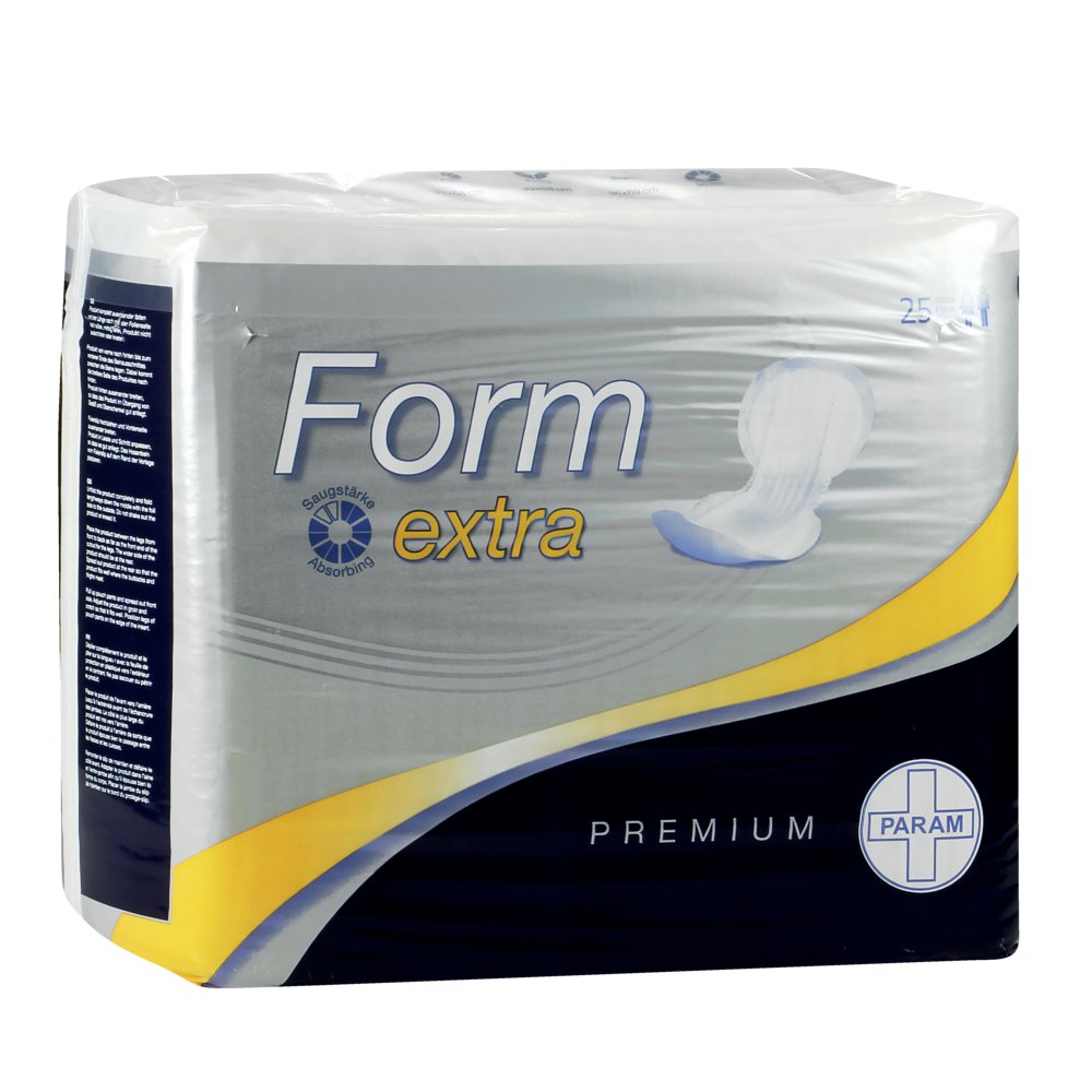 PARAM PREMIUM Form Extra Anatomische Vorlage, 30 x 55 cm, 25 Stück