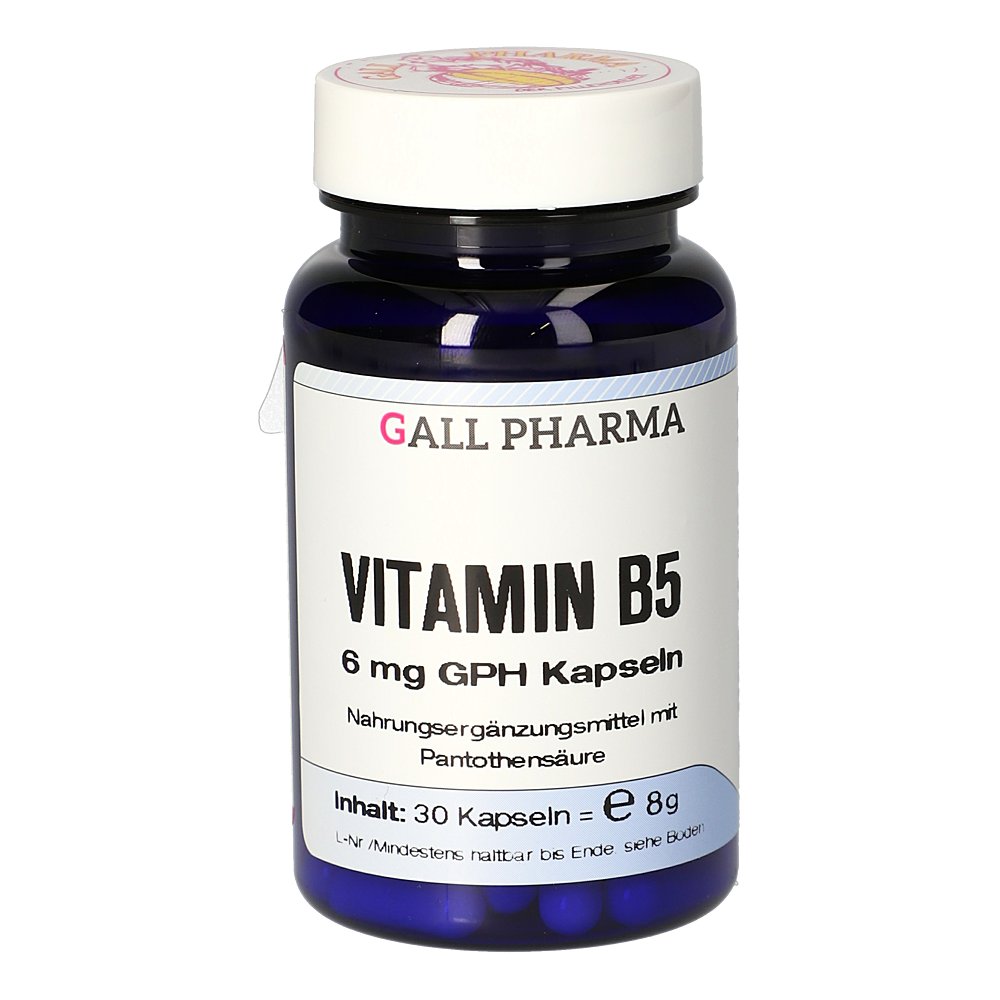 VITAMIN B5 6 mg GPH Kapseln