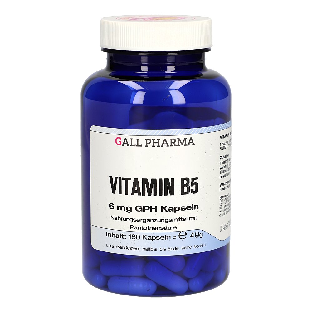 VITAMIN B5 6 mg GPH Kapseln