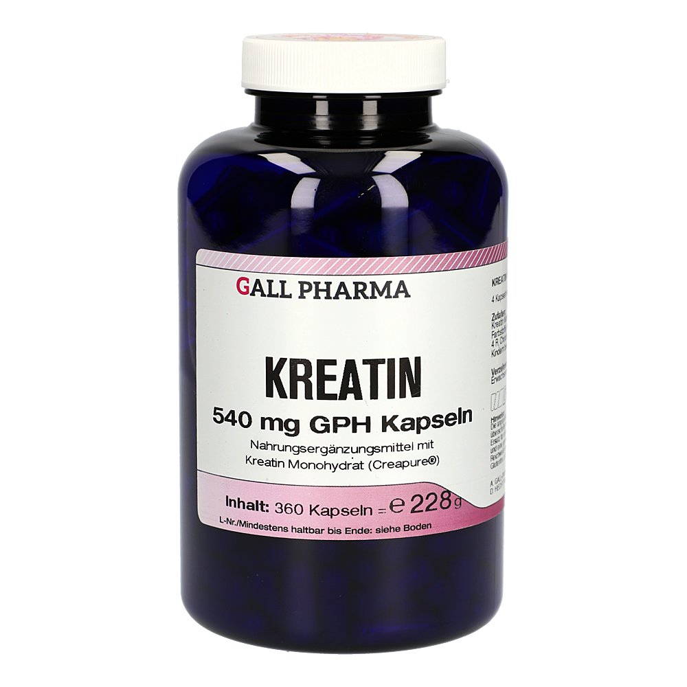KREATIN 540 mg GPH Kapseln