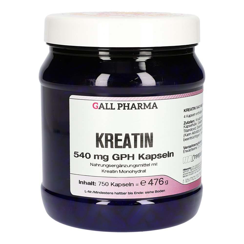 KREATIN 540 mg GPH Kapseln