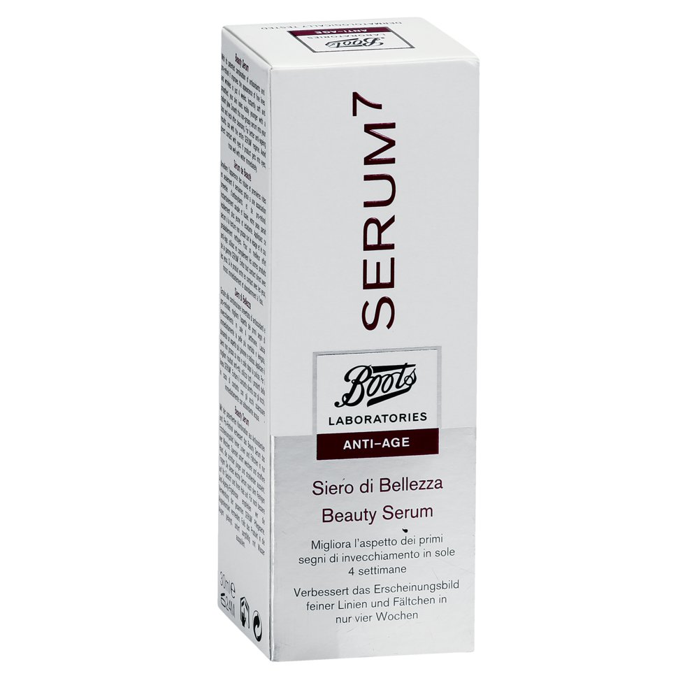 BOOTS LAB SERUM7 Beauty Serum Pumpspender