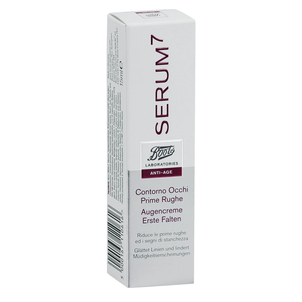 BOOTS LAB SERUM7 Augencreme erste Falten