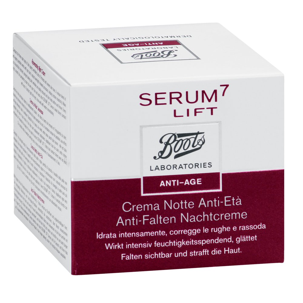 BOOTS LAB SERUM7 LIFT Anti-Falten Nachtcreme