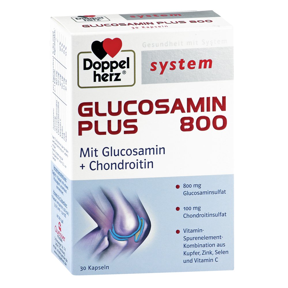 DOPPELHERZ Glucosamin Plus 800 system Kapseln