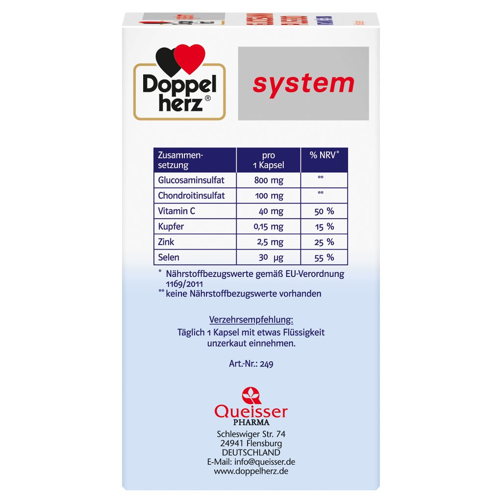 Doppelherz system Glucosamin Plus 800