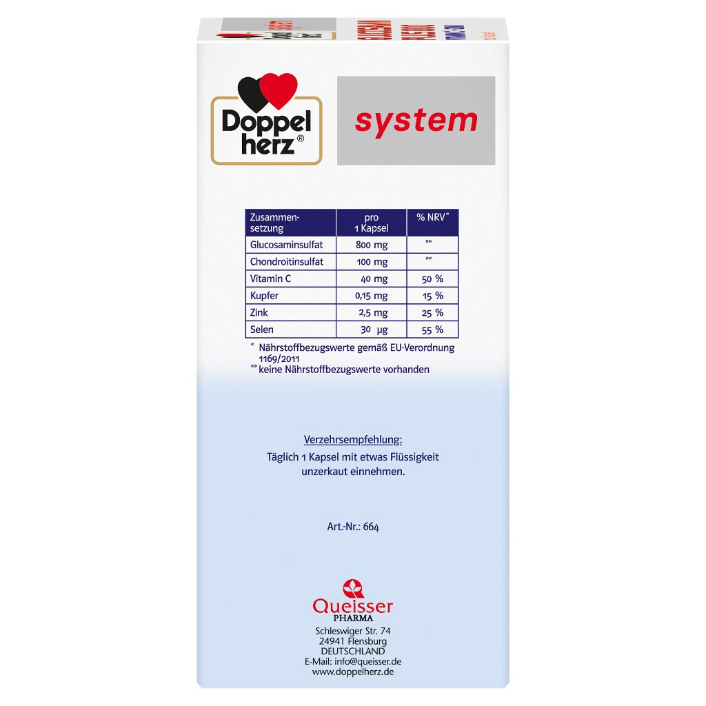 Doppelherz system Glucosamin Plus 800