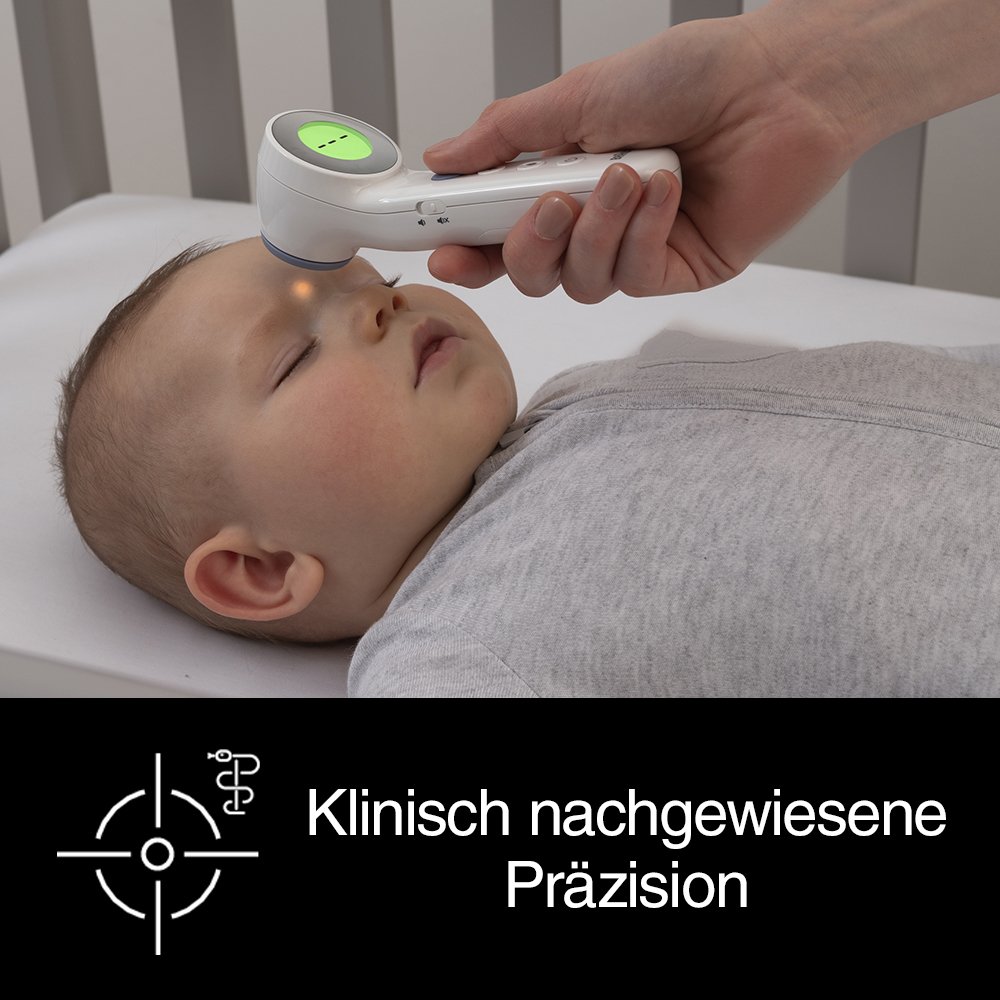 BRAUN BERÜHRUNGSFREI+Stirn Thermom.AgePrecis.weiß