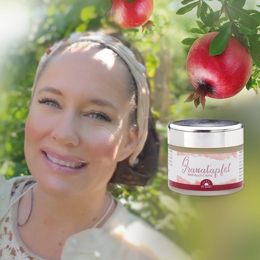 Dr.Jacob's Granatapfel Weihrauch Gesichtscreme Naturkosmetik