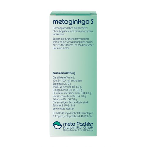 METAGINKGO S Mischung