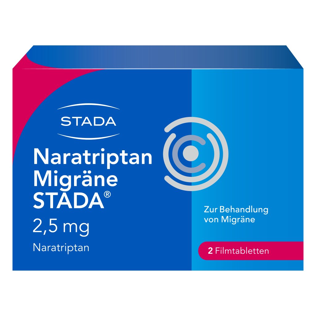 NARATRIPTAN Migräne STADA 2,5 mg Filmtabletten