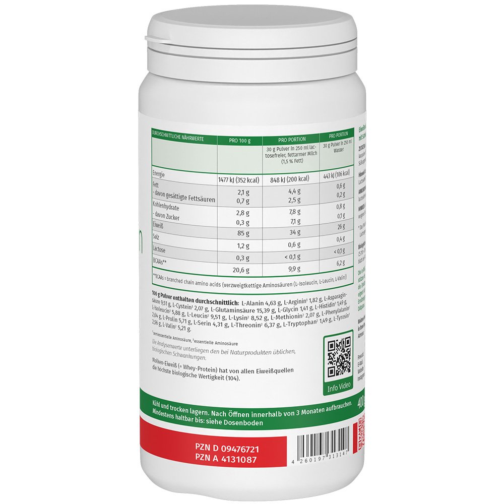 WHEYPROTEIN lactosefrei Schoko Pulver