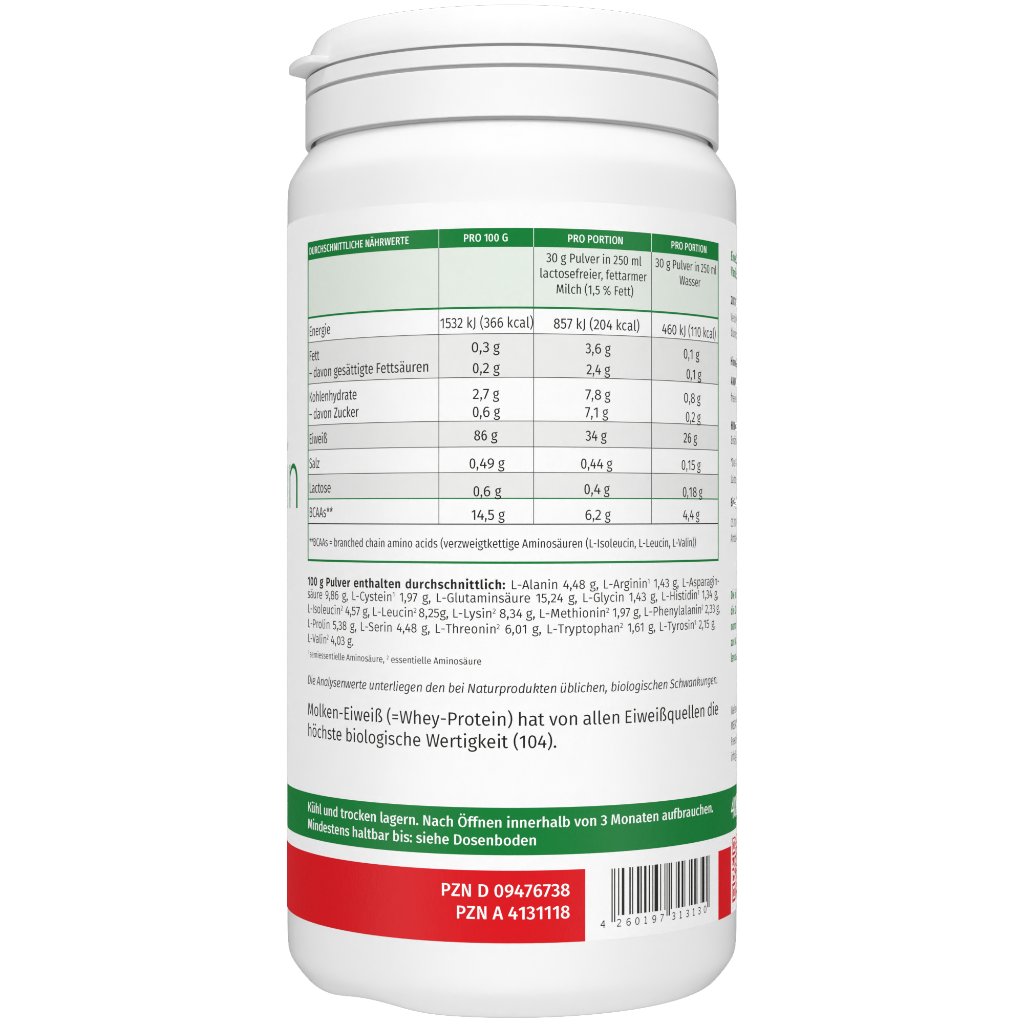 WHEYPROTEIN lactosefrei Vanille Pulver