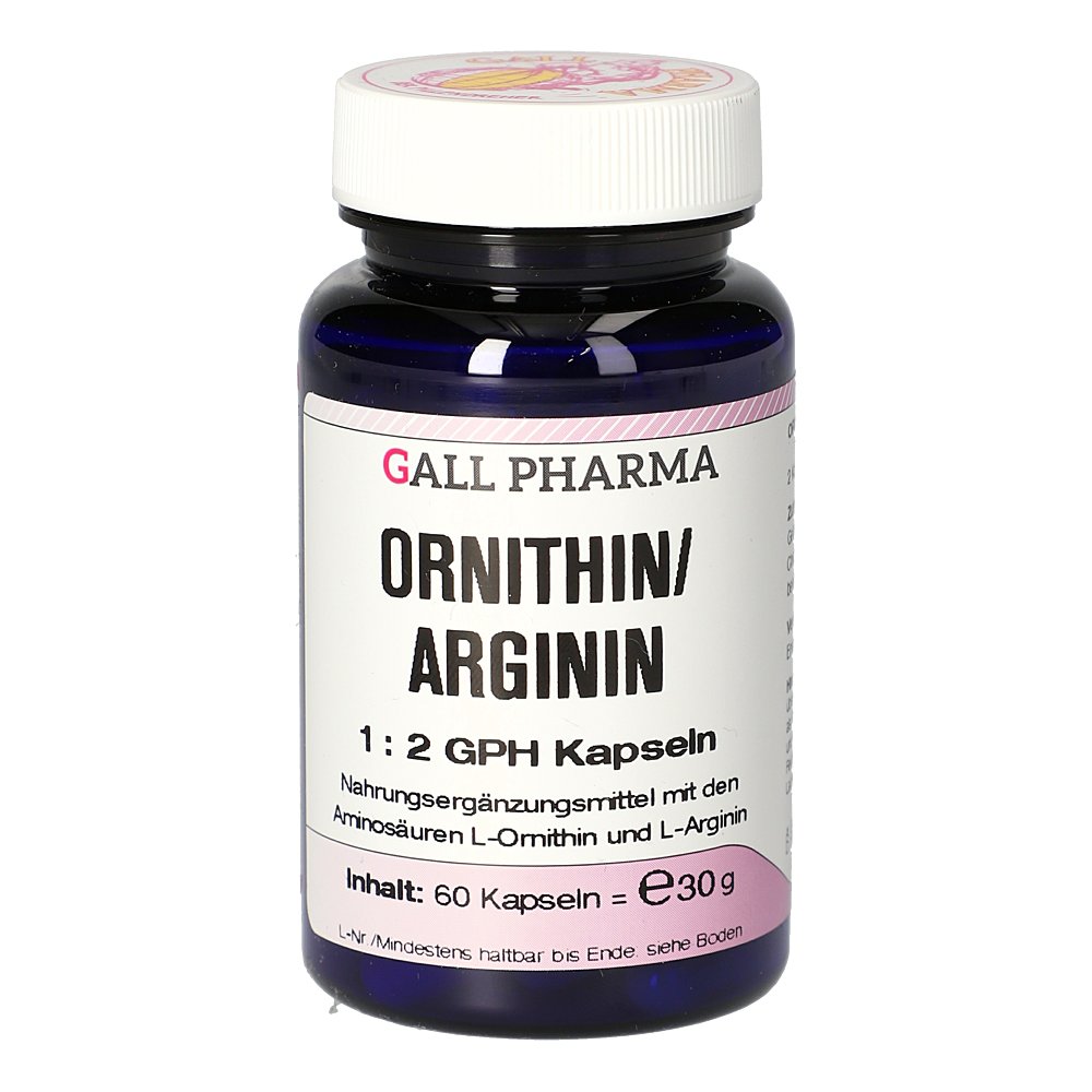 ORNITHIN/ARGININ 1:2 GPH Kapseln