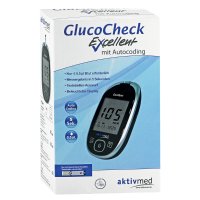 GLUCOCHECK Excellent Blutzuckermessger.Set mmol/l