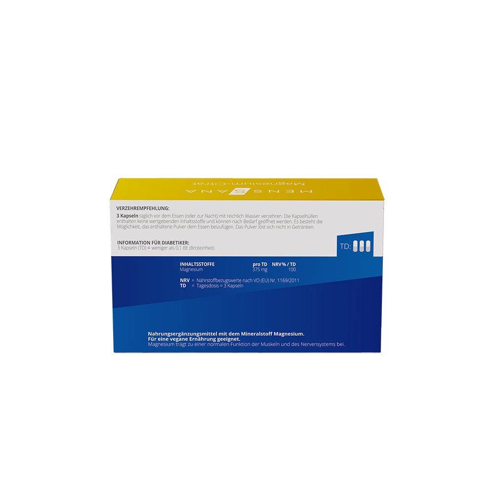 Magnesium-Citrat MensSana