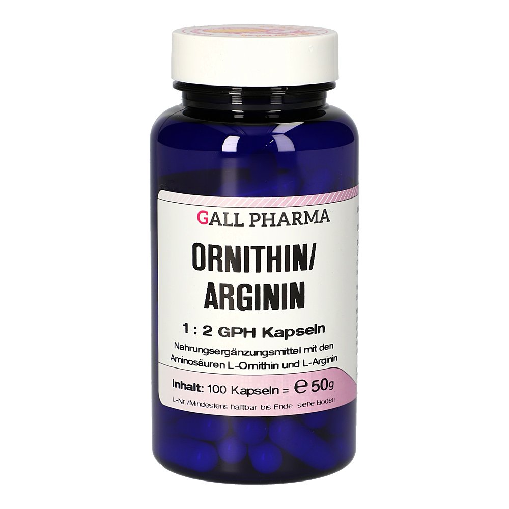 ORNITHIN/ARGININ 1:2 GPH Kapseln
