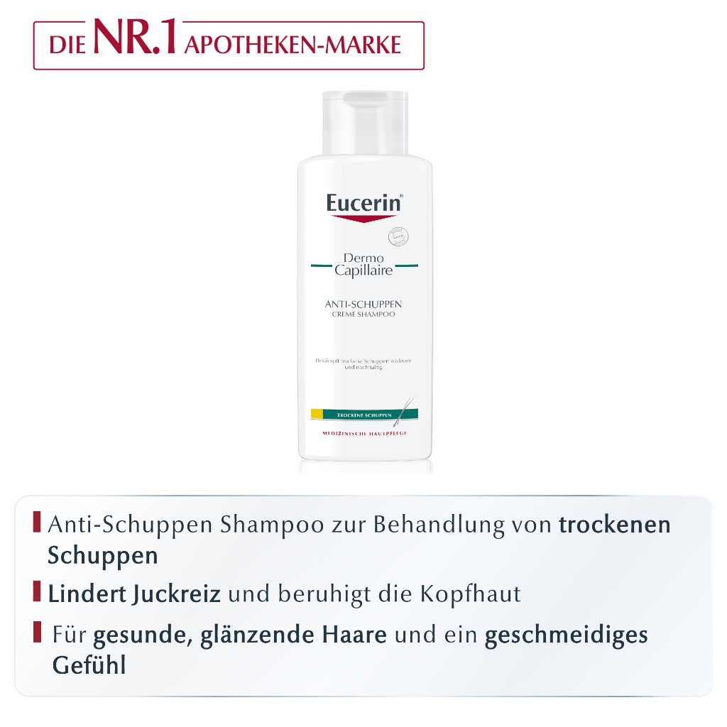 EUCERIN DermoCapillaire Anti-Schuppen Creme Shamp.