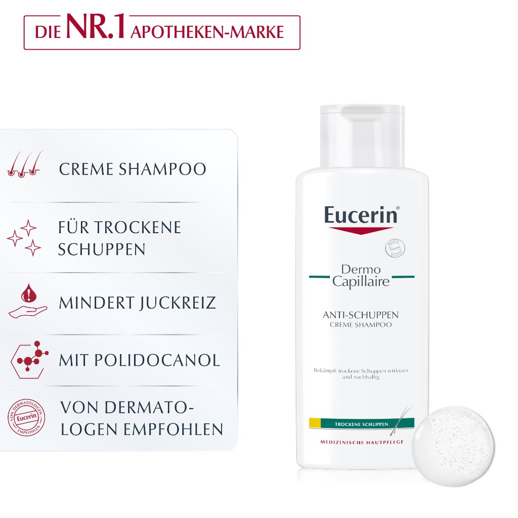 EUCERIN DermoCapillaire Anti-Schuppen Creme Shamp.