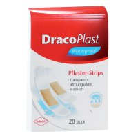 DRACOPLAST waterproof Pflasterstrips sortiert