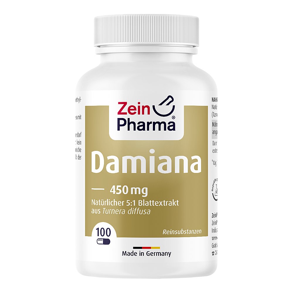 DAMIANA KAPSELN 450 mg 5:1 Blattextrakt