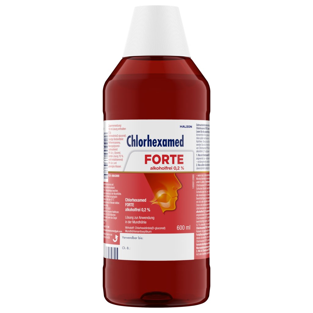 CHLORHEXAMED FORTE alkoholfrei 0,2% Lösung