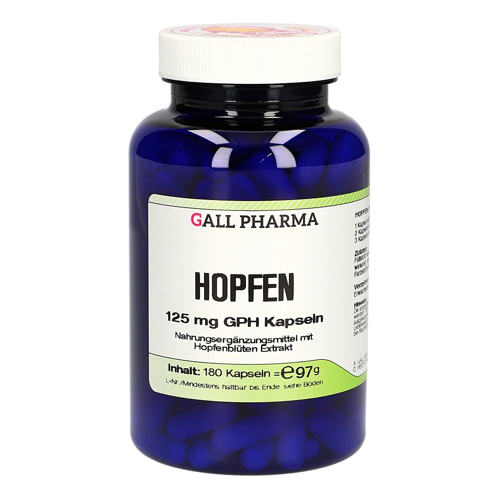 HOPFEN 125 mg GPH Kapseln