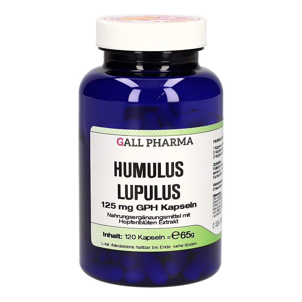 HUMULUS Lupulus 125 mg GPH Kapseln