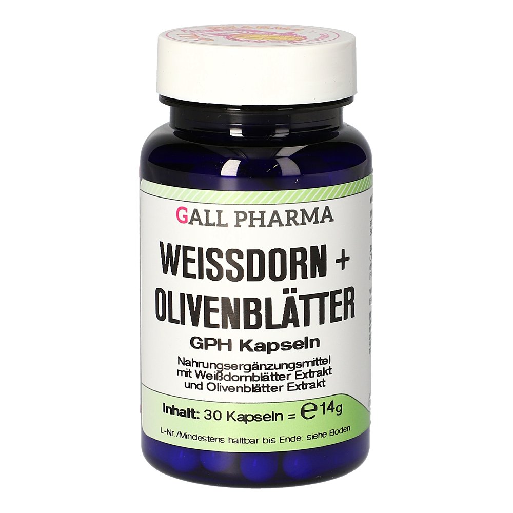 WEISSDORN+OLIVENBLÄTTER GPH Kapseln