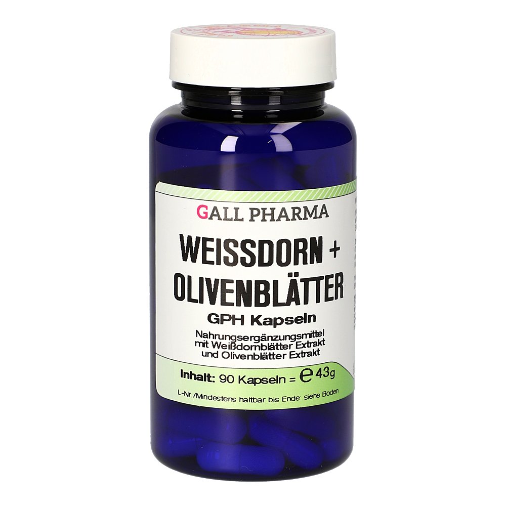 WEISSDORN+OLIVENBLÄTTER GPH Kapseln