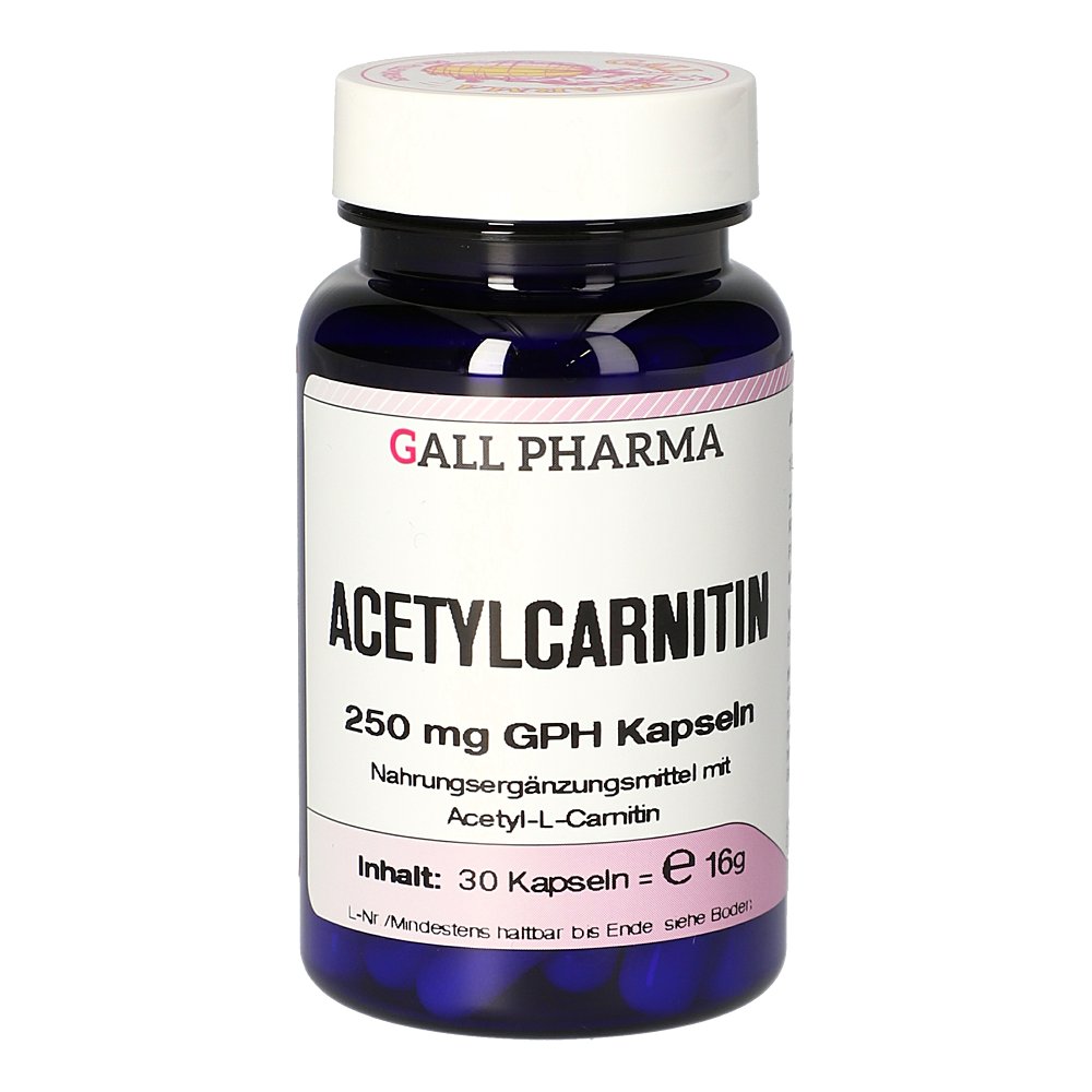 ACETYLCARNITIN 250 mg GPH Kapseln
