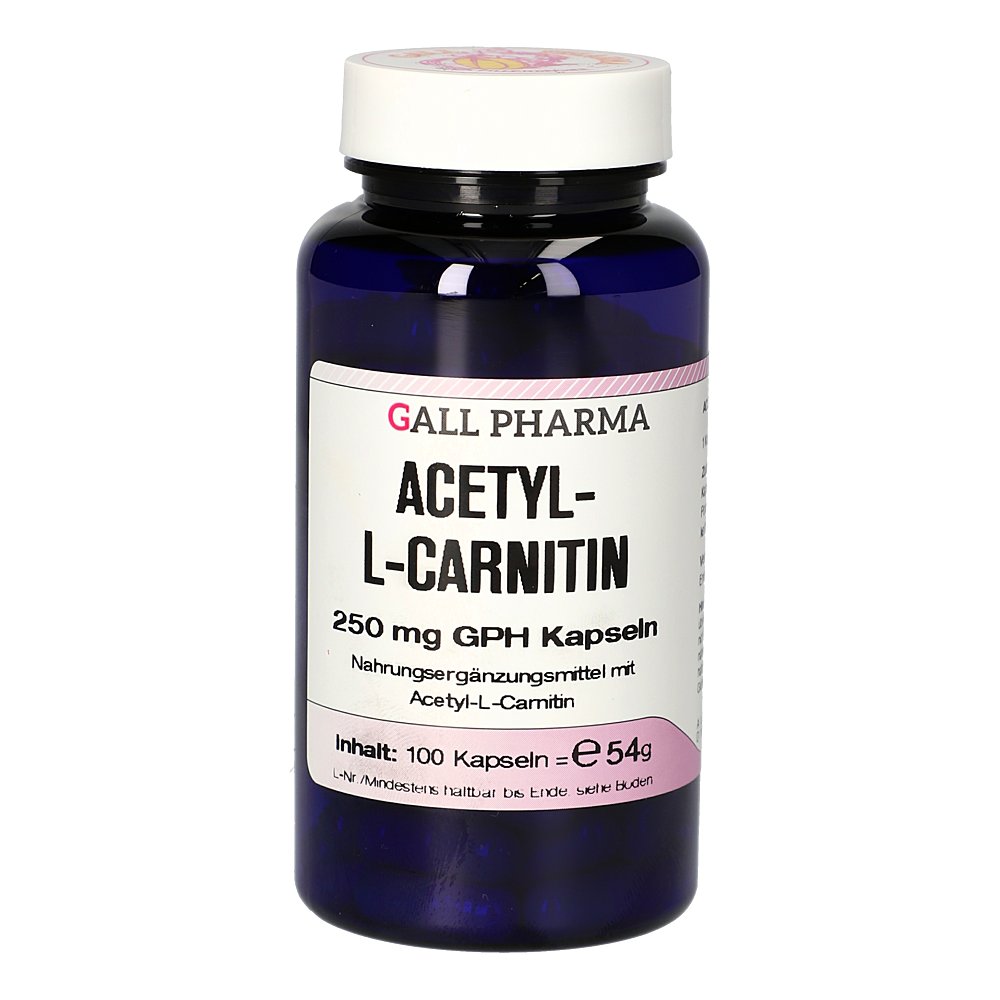 ACETYLCARNITIN 250 mg GPH Kapseln
