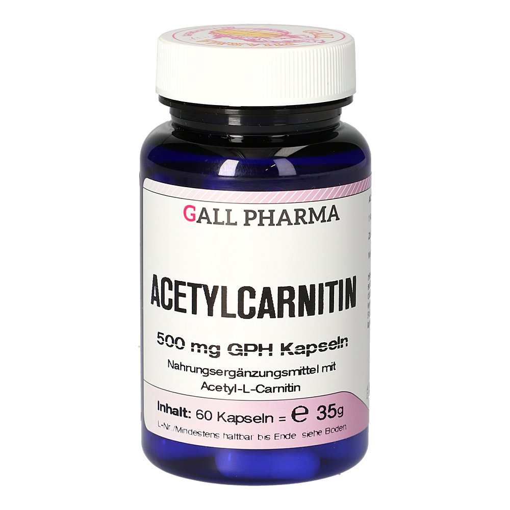 ACETYLCARNITIN 500 mg GPH Kapseln