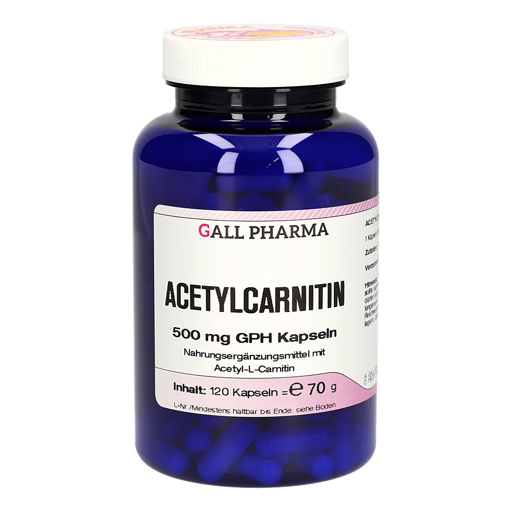 ACETYLCARNITIN 500 mg GPH Kapseln