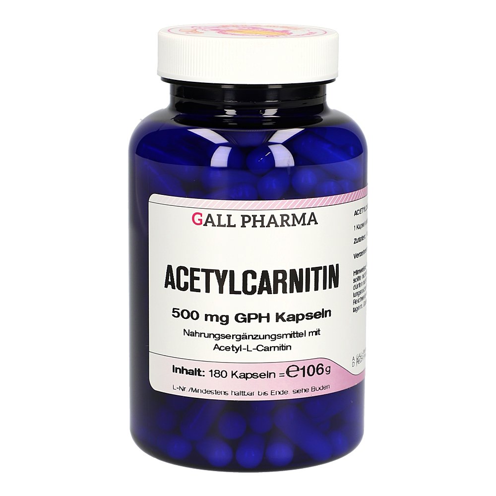 ACETYLCARNITIN 500 mg GPH Kapseln