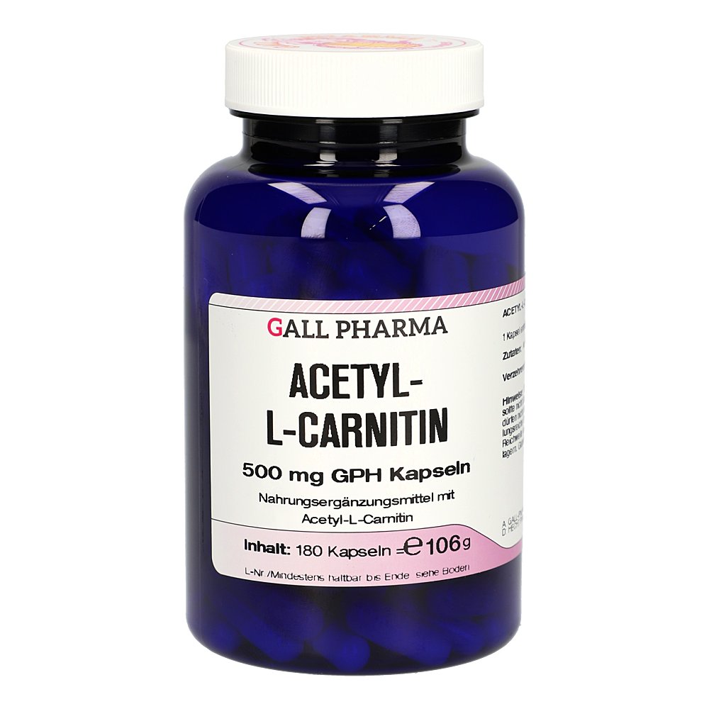 ACETYL-L-CARNITIN 500 mg GPH Kapseln