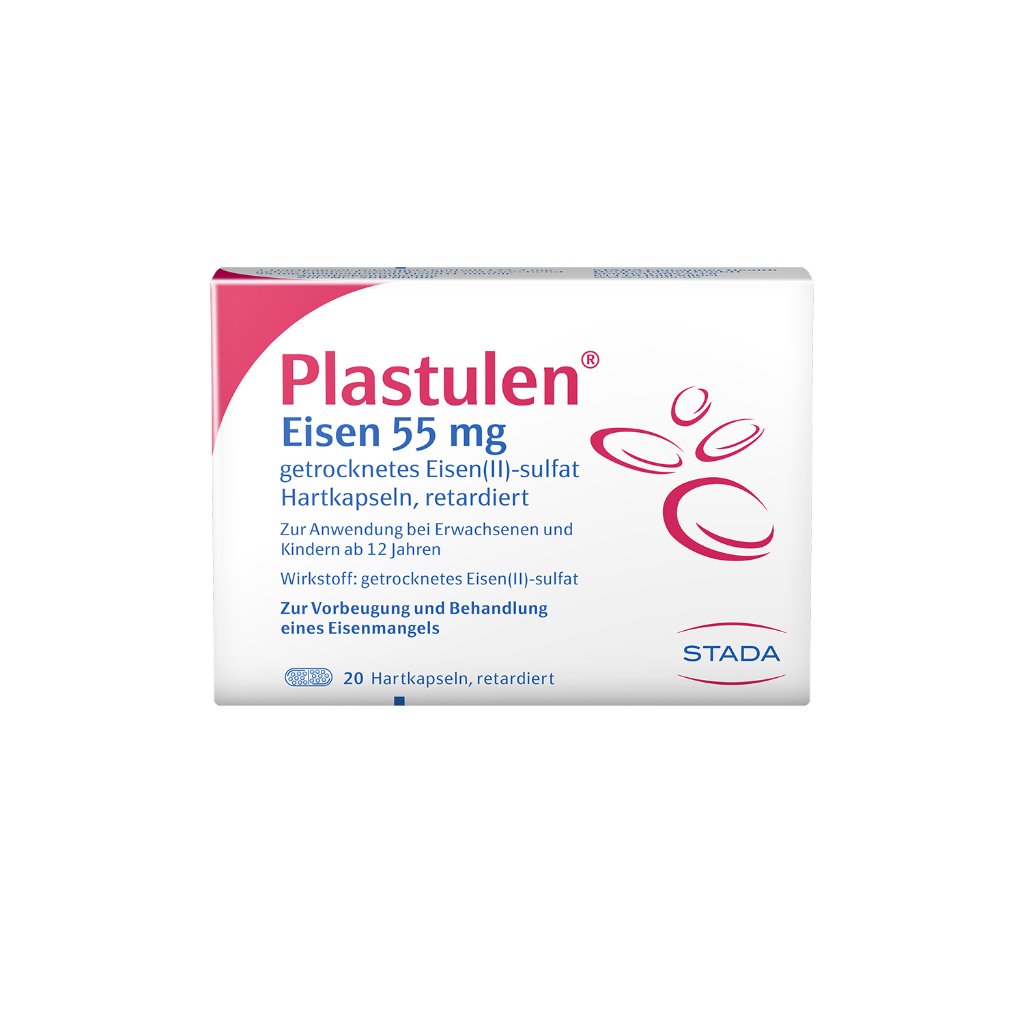 PLASTULEN Eisen 55 mg Retardkapseln