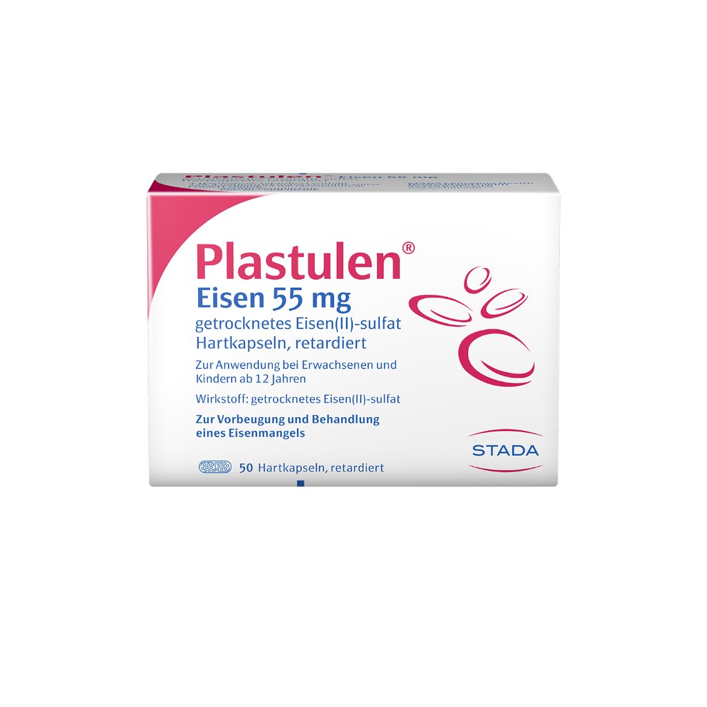 PLASTULEN Eisen 55 mg Retardkapseln