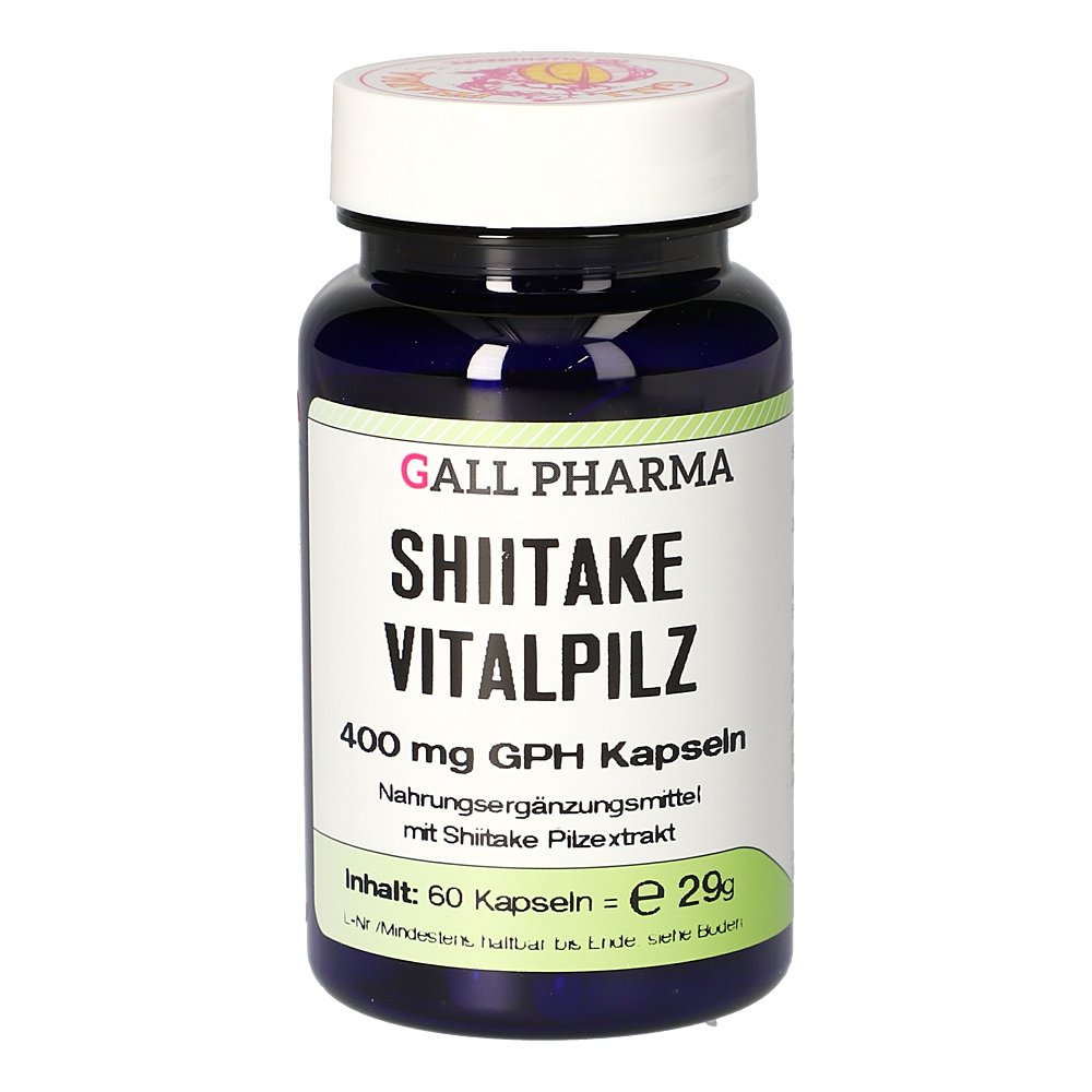 SHIITAKE VITALPILZ 400 mg GPH Kapseln