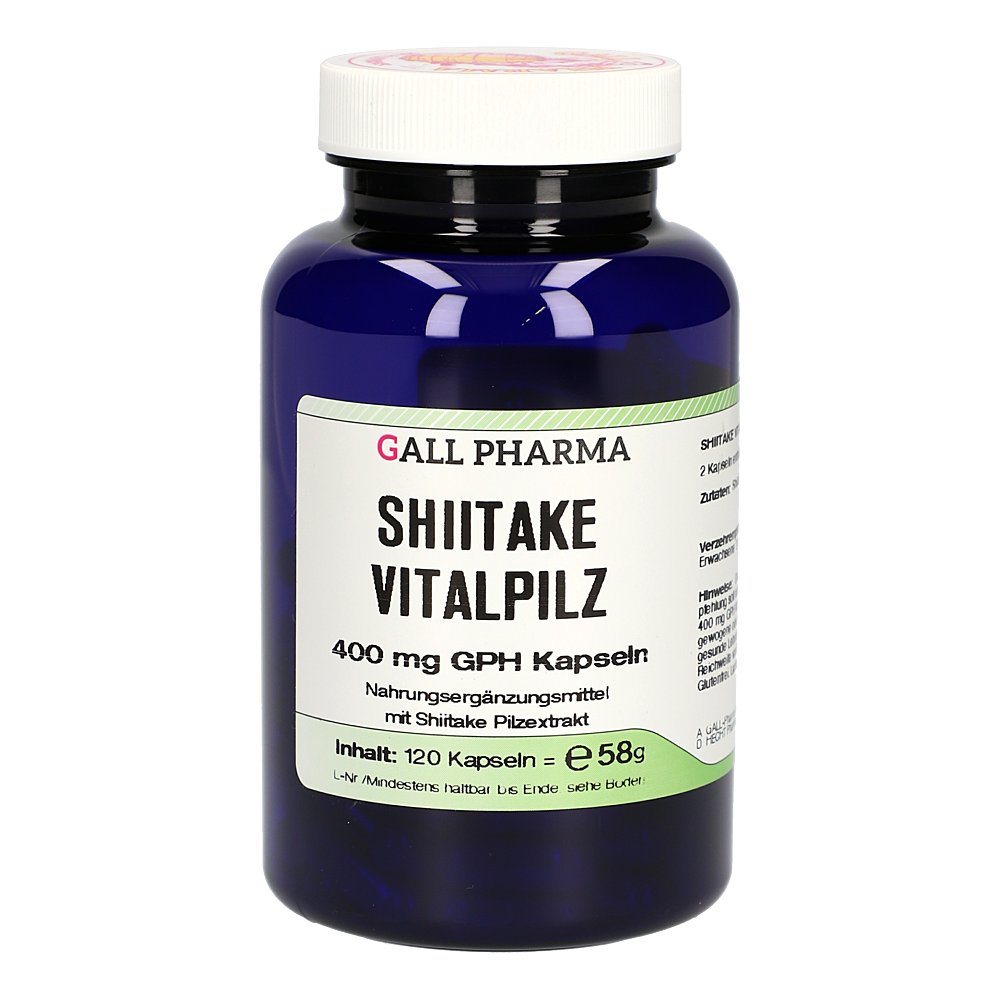 SHIITAKE VITALPILZ 400 mg GPH Kapseln