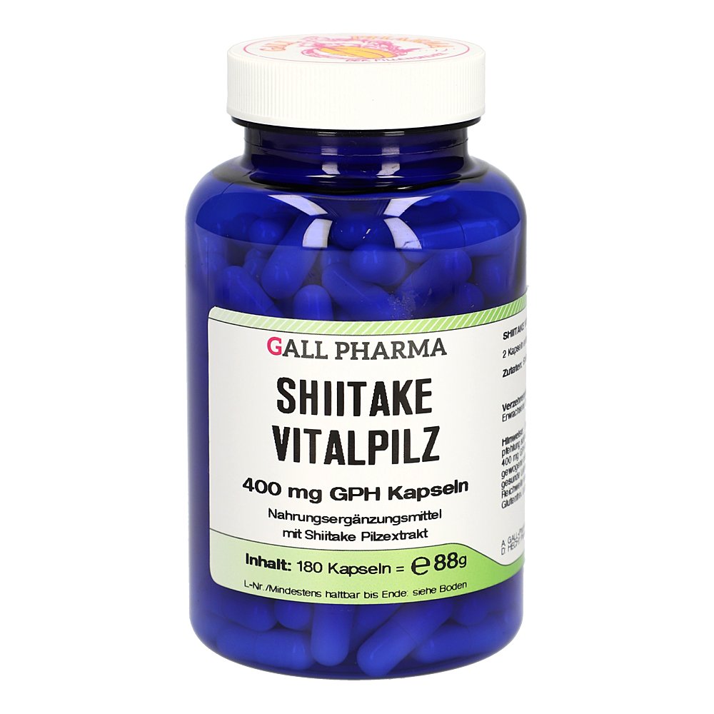 SHIITAKE VITALPILZ 400 mg GPH Kapseln