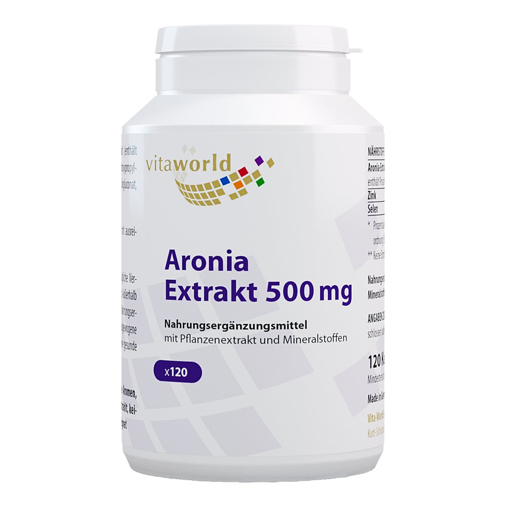 ARONIA EXTRAKT 500 mg Kapseln